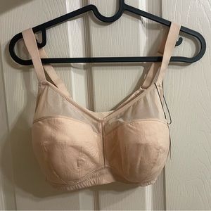 Understance Champagne Wireless bra 34DD 34E